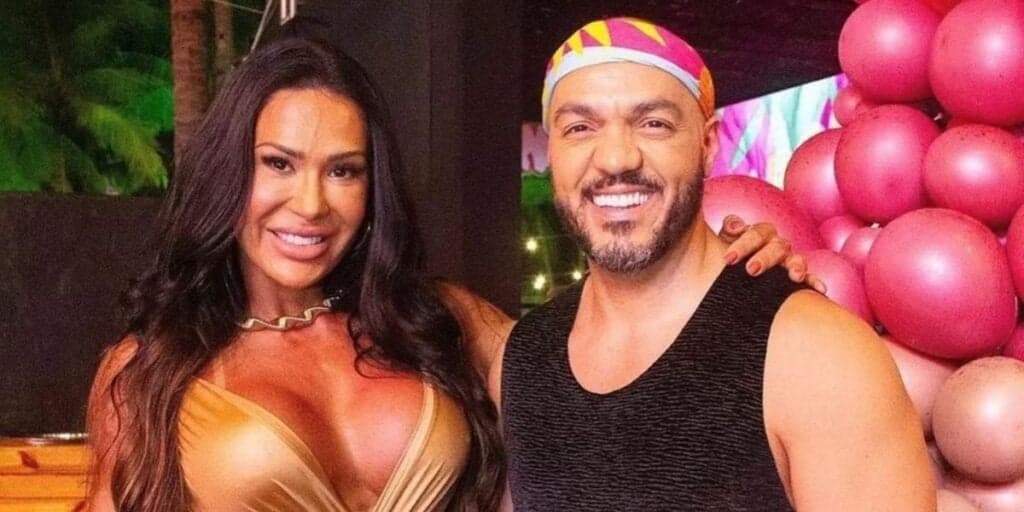 Gracyanne Barbosa e seu marido Belo - Foto Reprodução instagram Gracyanne Barbosa e seu marido Belo - Foto Reprodução instagram