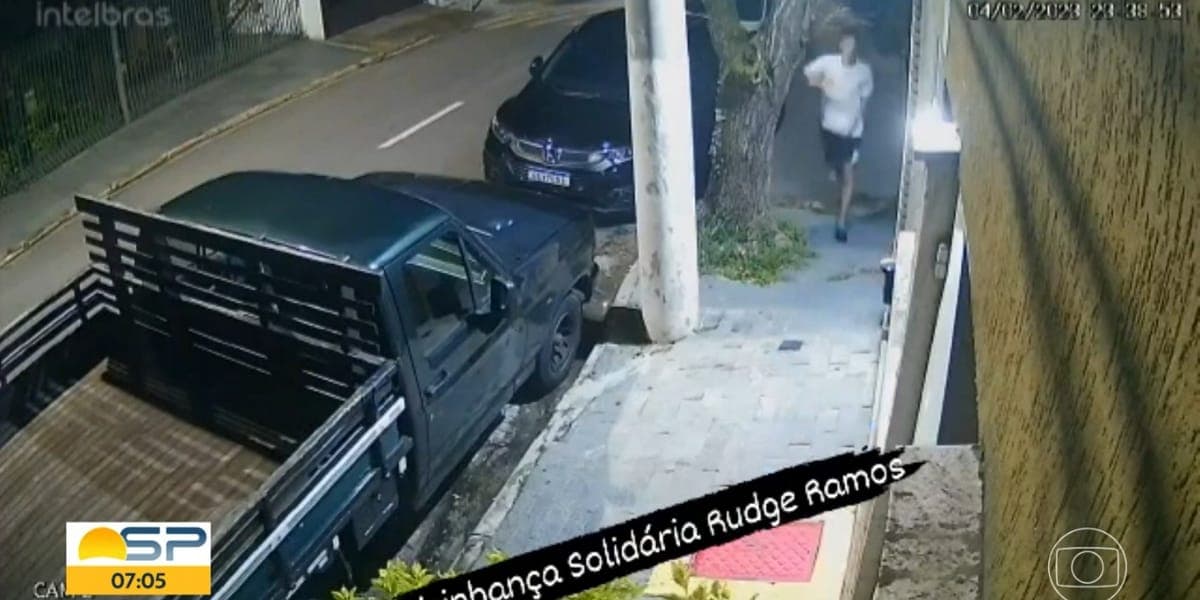 Homem foi confundido com um criminoso durante o jornal (Reprodução: Bom Dia SP/ Globo) Homem foi confundido com um criminoso durante o jornal (Reprodução: Bom Dia SP/ Globo)