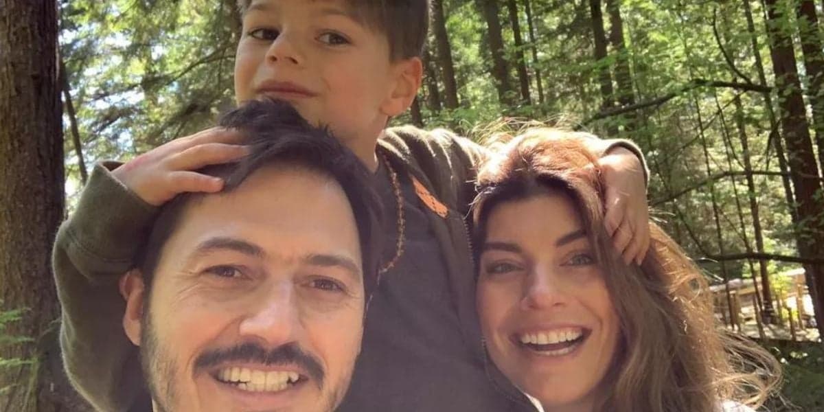 Joana Balaguer ao lado do marido, Paulo Miguel, e do filho (Foto: Reprodução / Instagram) Joana Balaguer ao lado do marido, Paulo Miguel, e do filho (Foto: Reprodução / Instagram)