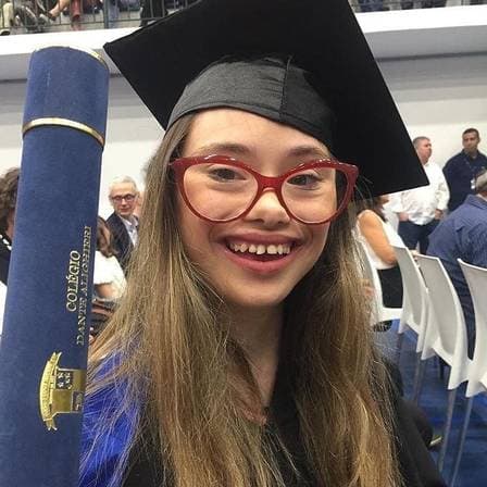 Joana Mocarzel, atriz que deu vida a Clarinha, de Páginas da Vida, da Globo - Foto Reprodução Instagram Joana Mocarzel, atriz que deu vida a Clarinha, de Páginas da Vida, da Globo - Foto Reprodução Instagram