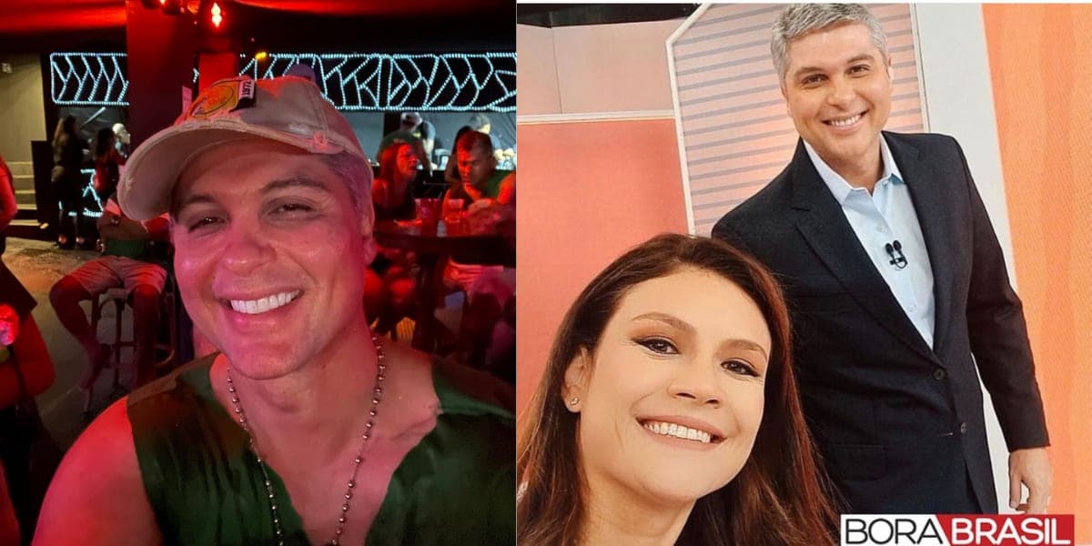 Joel Datena, que costuma fazer o jornal ao lado de Thaís Dias, foi curtir o Carnaval em Salvador (Reprodução: Instagram) Joel Datena, que costuma fazer o jornal ao lado de Thaís Dias, foi curtir o Carnaval em Salvador (Reprodução: Instagram)
