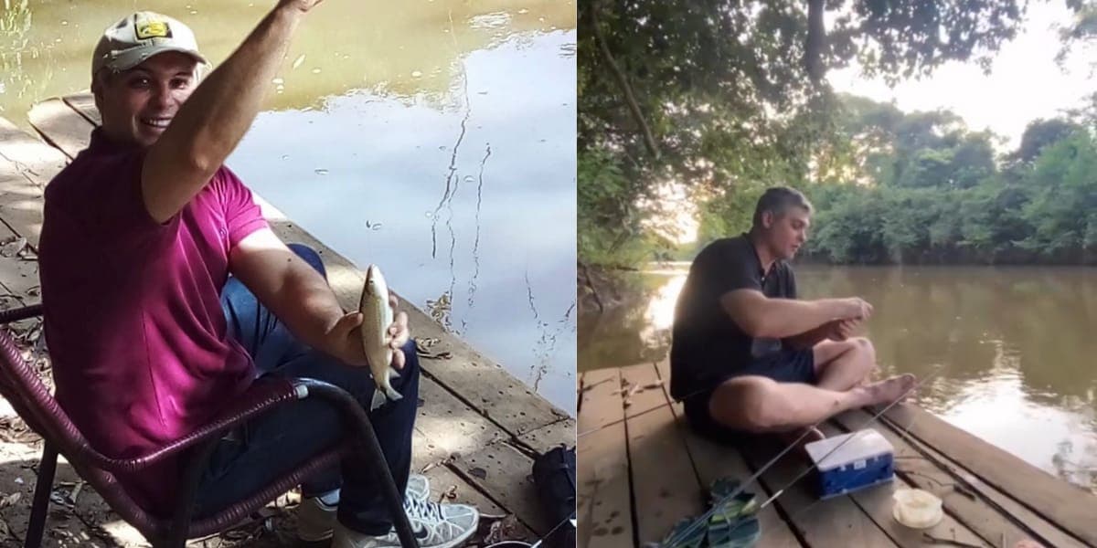 O jornalista costuma praticar pescas esportivas quando está em seus dias de descanso (Reprodução: Instagram) O jornalista costuma praticar pescas esportivas quando está em seus dias de descanso (Reprodução: Instagram)
