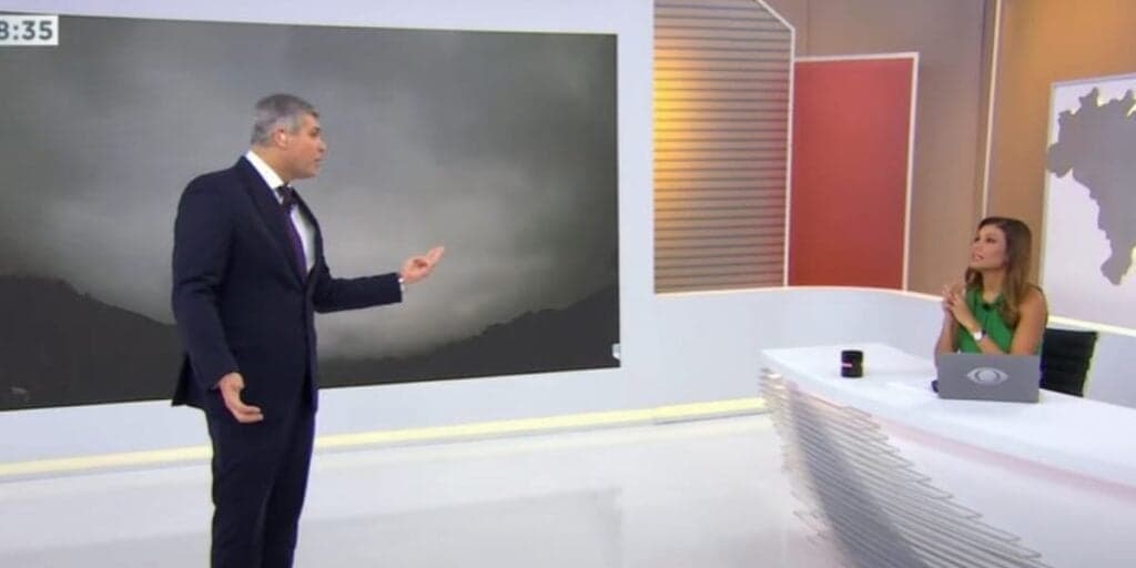 Joel Datena fica indignado com o que ouve de jornalista na Band e dispara: "Você tá viajando"