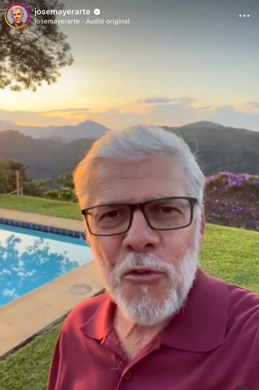 José Mayer, ex ator da Globo, faz desabafo por meio de suas redes sociais 2 - Foto Reprodução Instagram José Mayer, ex ator da Globo, faz desabafo por meio de suas redes sociais 2 - Foto Reprodução Instagram