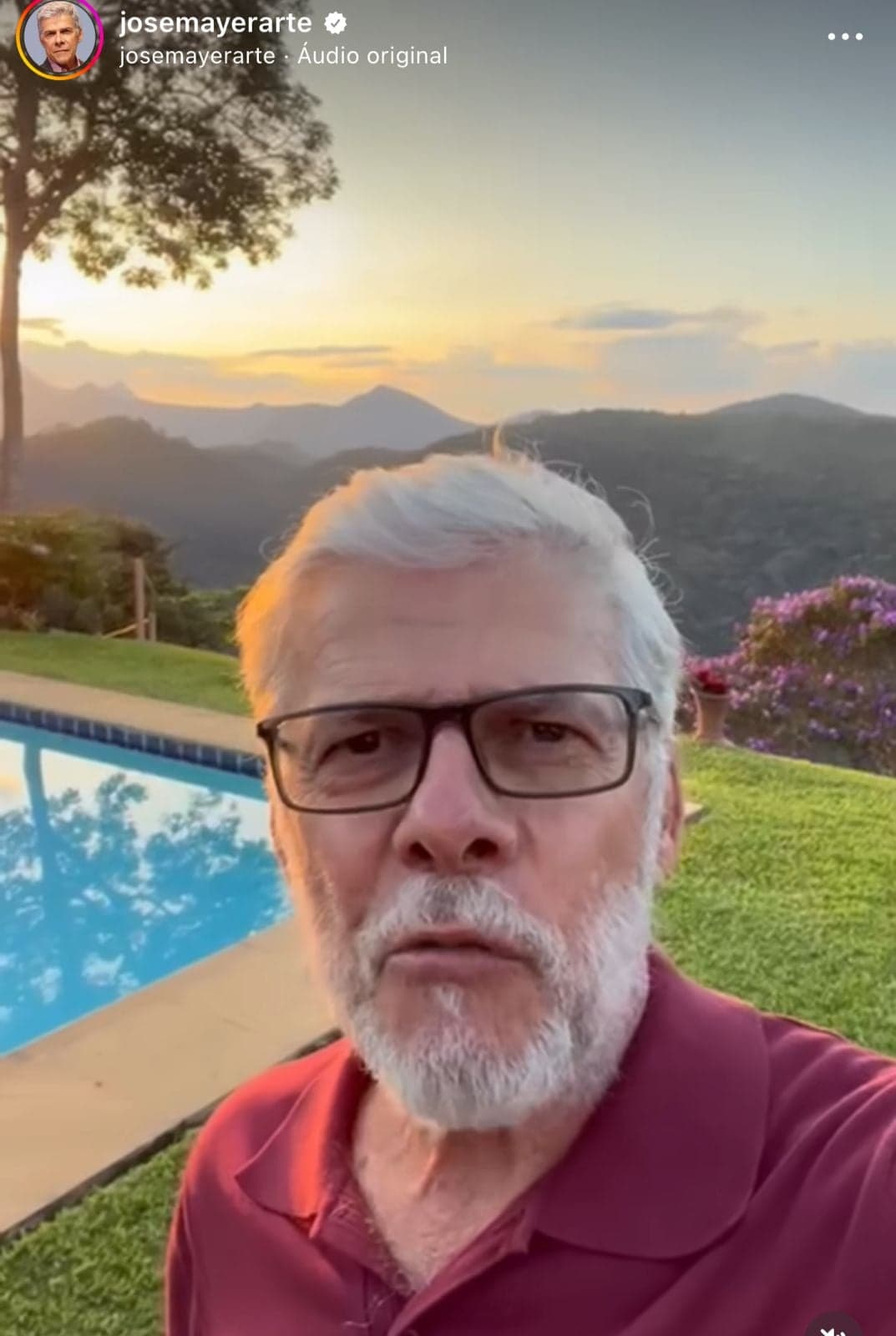José Mayer, ex ator da Globo, faz desabafo por meio de suas redes sociais 2 - Foto Reprodução Instagram José Mayer, ex ator da Globo, faz desabafo por meio de suas redes sociais 2 - Foto Reprodução Instagram