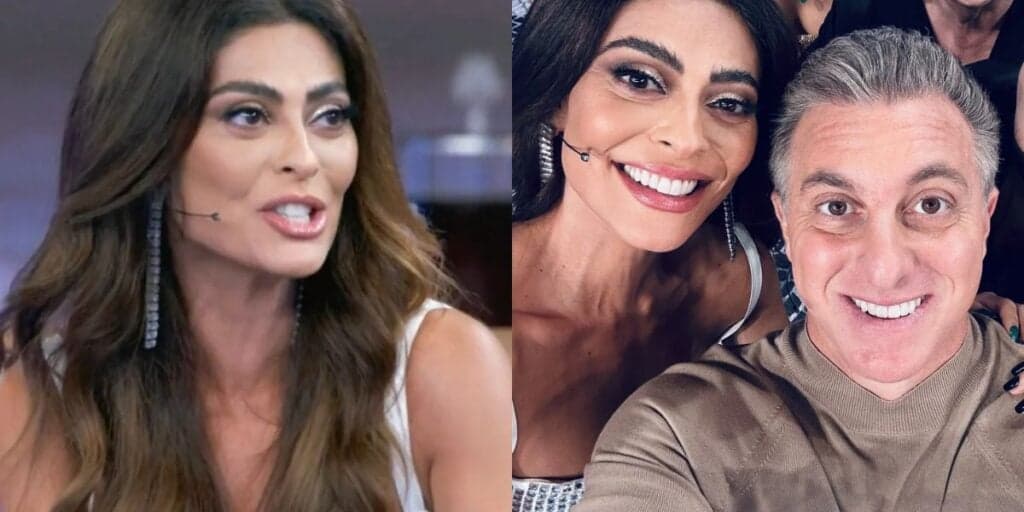 Juliana Paes é questionada sobre o marido e dá resposta sincera a Luciano Huck: "Homem nasceu para mentir"