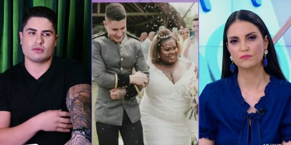 No SBT, Lucas Souza fala sobre ameaça de Jojo Todynho, interresse e agressão: "Que batalha foi casar com ela"
