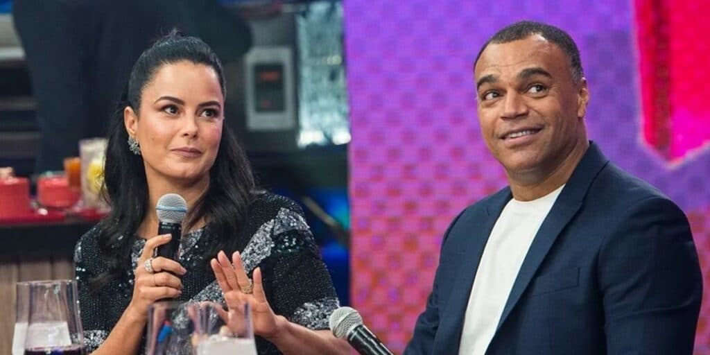 Luciele Di Camargo choca ao expor desempenho sexual de Denilson para Faustão e dá detalhes na Band