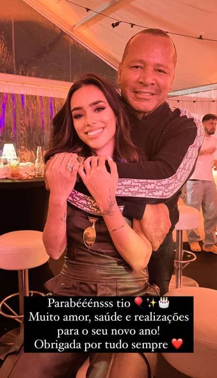Bruna Biancardi mantém ótima relação com pai de Neymar (Foto: Reprodução / Instagram) Bruna Biancardi mantém ótima relação com pai de Neymar (Foto: Reprodução / Instagram)