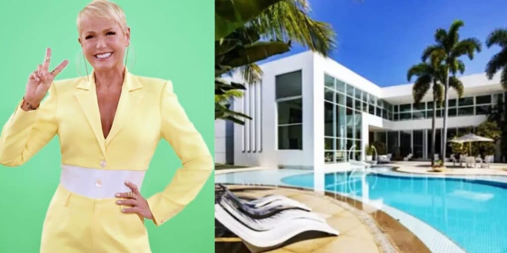 5 quartos, 14 banheiros, escritório e piscina: a mansão faraônica que Xuxa vendeu à cantora por R$45mi