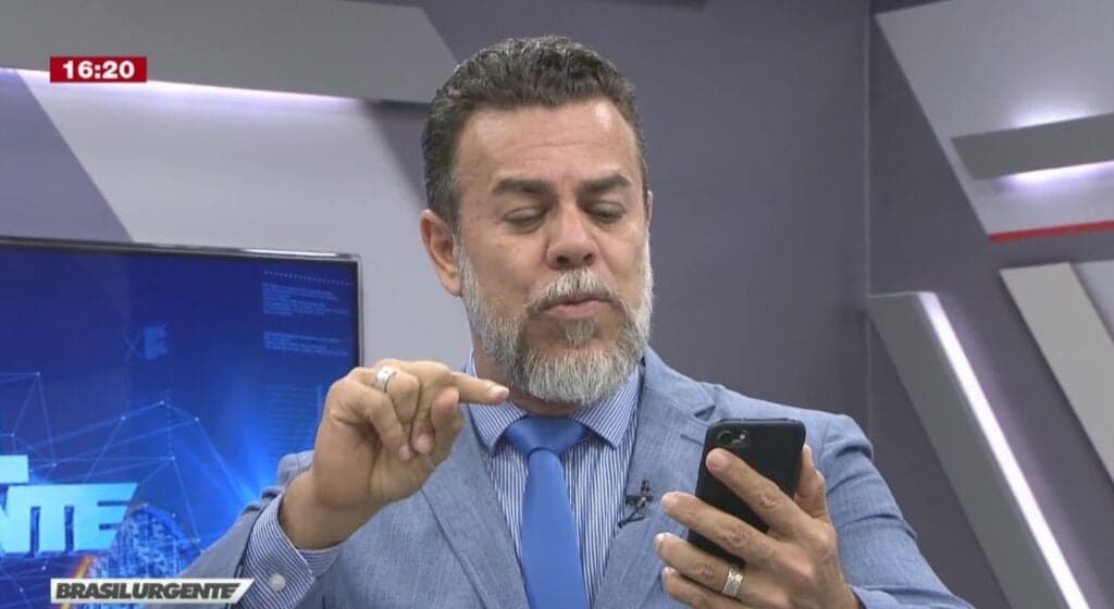 Marcos Maracanã, âncora do Brasil Urgente Minas Marcos Maracanã, âncora do Brasil Urgente Minas