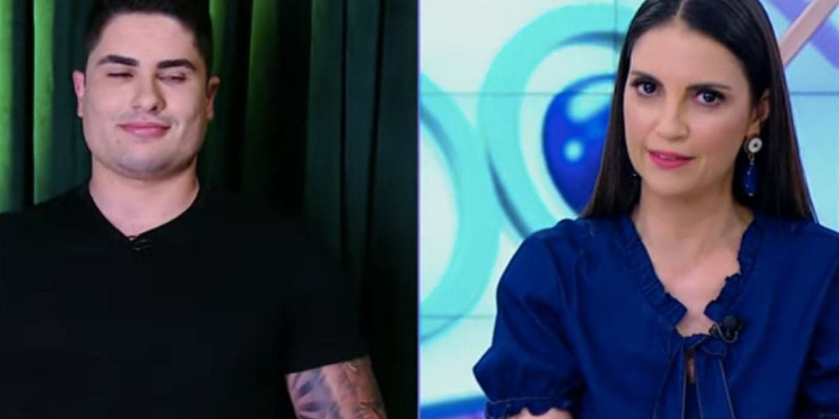 No SBT, Lucas Souza fala sobre ameaça de Jojo Todynho, interresse e agressão (Foto: Fofocalizando do SBT) No SBT, Lucas Souza fala sobre ameaça de Jojo Todynho, interresse e agressão (Foto: Fofocalizando do SBT)