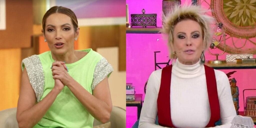 Patrícia Poeta recebe notícia de doença de Ana Maria, que está fora do ar, e manda recado de apoio