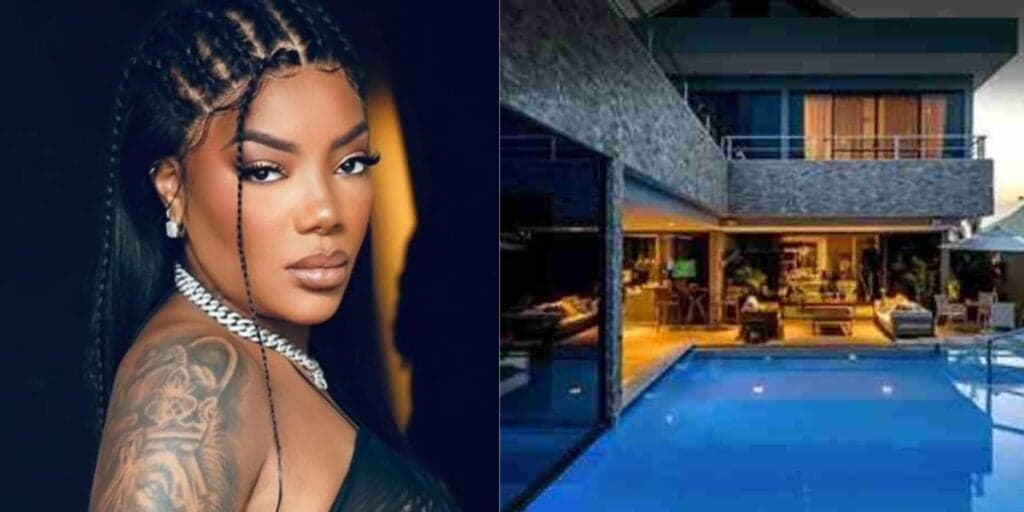 Piscina de vidro, fachada faraônica e sauna privada: A mansão caríssima que Ludmilla mora com a esposa