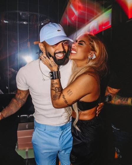 Rafaella e Gabigol, na época em que estavam juntos - foto Reprodução instagram Rafaella e Gabigol, na época em que estavam juntos - foto Reprodução instagram