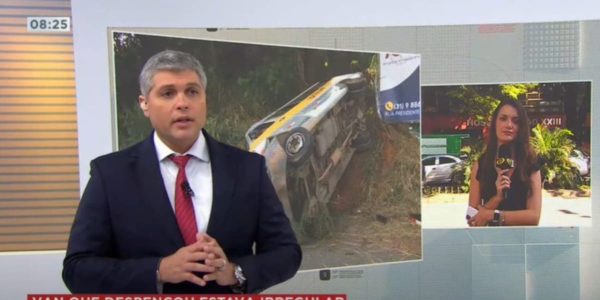 Rapaz perdeu o controle e caiu na ribanceira, deixando 15 crianças feridas (Reprodução: Bora Brasil/ Band) Rapaz perdeu o controle e caiu na ribanceira, deixando 15 crianças feridas (Reprodução: Bora Brasil/ Band)