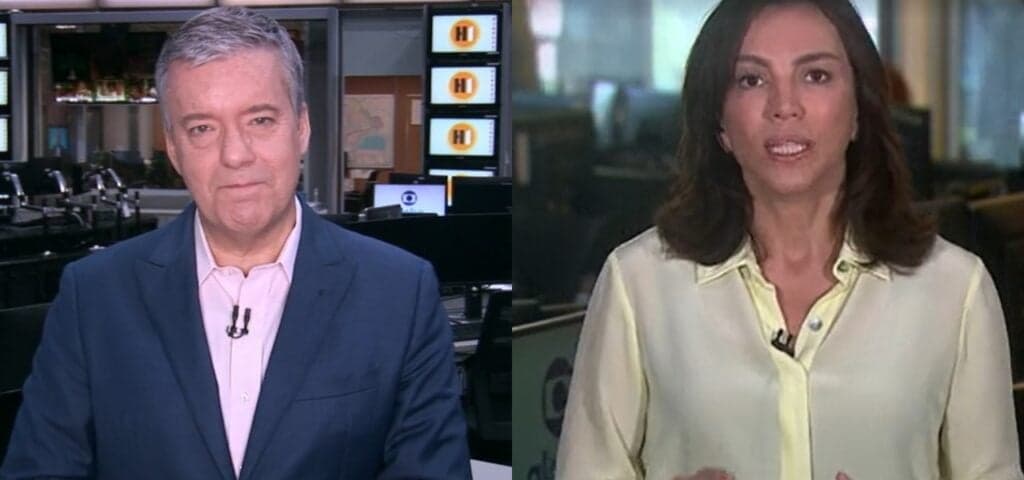 Kovalick e Ana Paula Araújo vão ao ar no meio da redação e assombram o Brasil com notícia trágica
