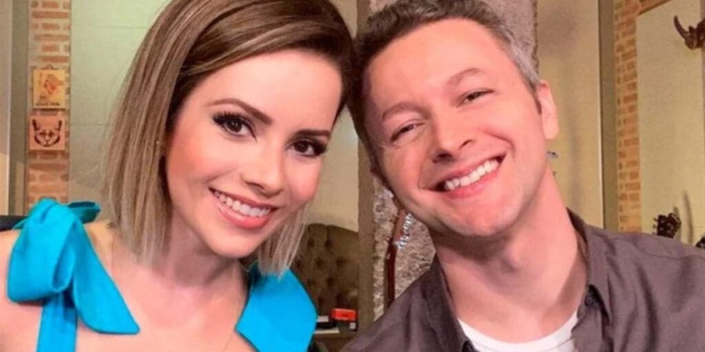 Sandy vê marido fazer o que ela não autoriza de forma alguma e Lucas Lima entrega imagem e tamanho do filho