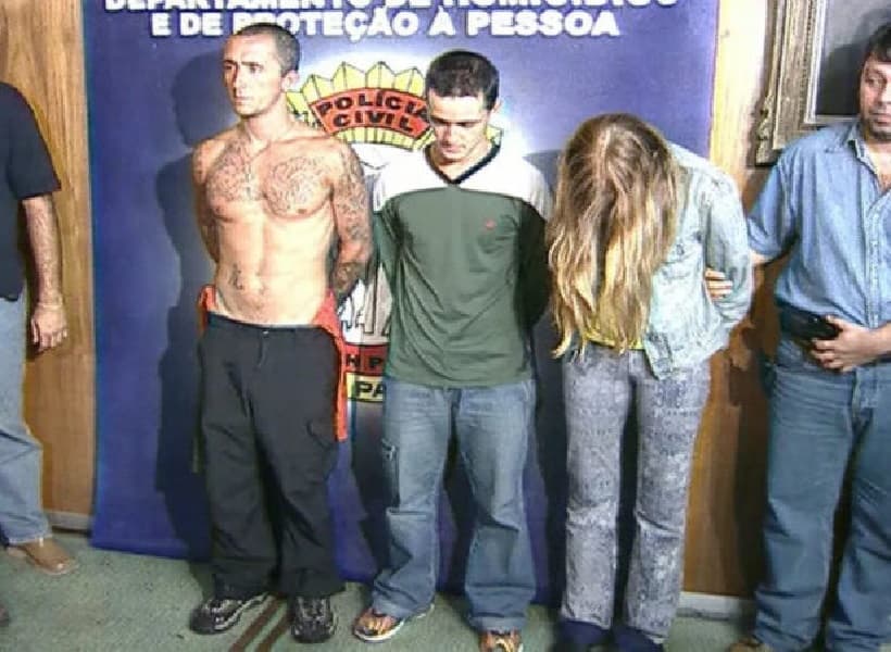 Suzane e os irmãos Cravinho (Foto: Divulgação) Suzane e os irmãos Cravinho (Foto: Divulgação)
