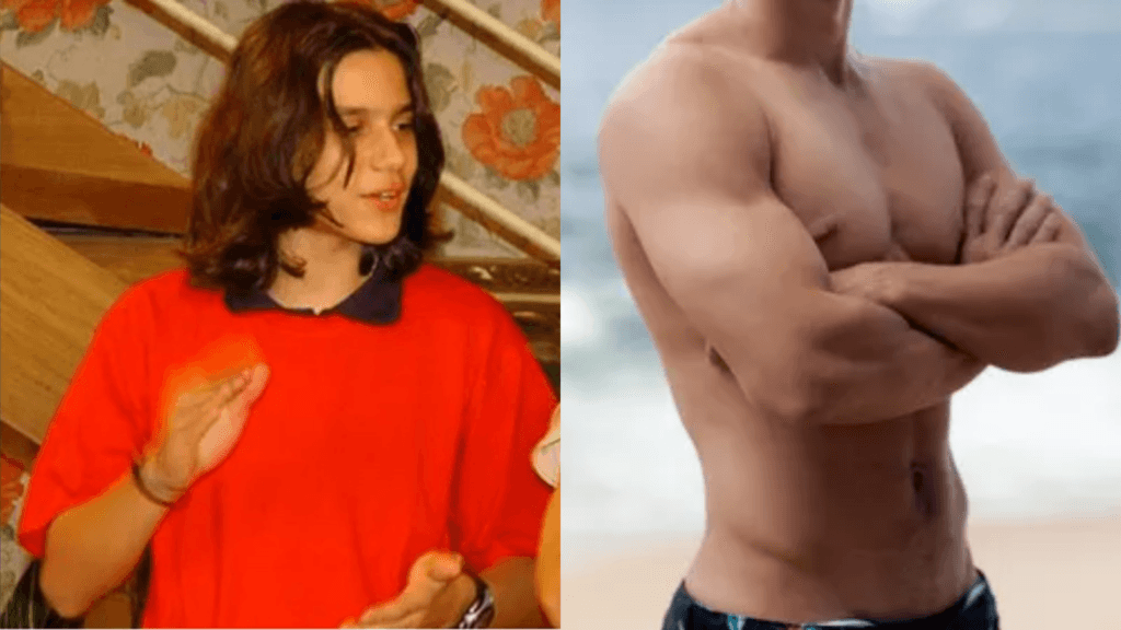 Com cabelo curto, sarado e um homão: assim está Bruno, neto de Maria do Carmo em Senhora do Destino
