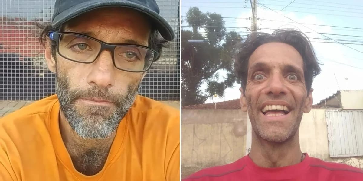 Thiago Baldini, ex ator da Globo, atualmente pede doações nas redes sociais - Foto Reprodução Instagram Thiago Baldini, ex ator da Globo, atualmente pede doações nas redes sociais - Foto Reprodução Instagram