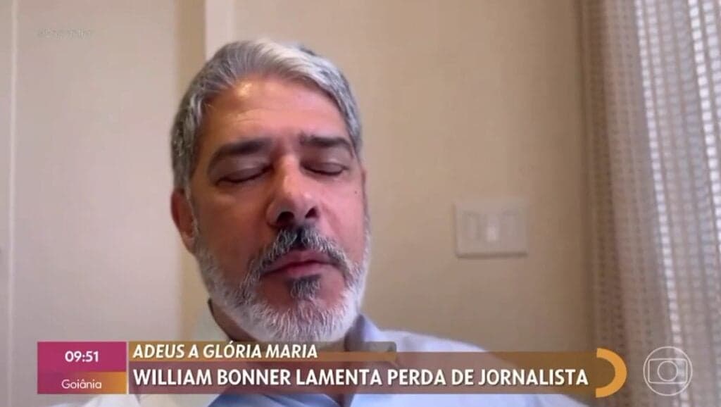 William Bonner mandou um vídeo para o Encontro falando sobre Glória Maria William Bonner mandou um vídeo para o Encontro falando sobre Glória Maria