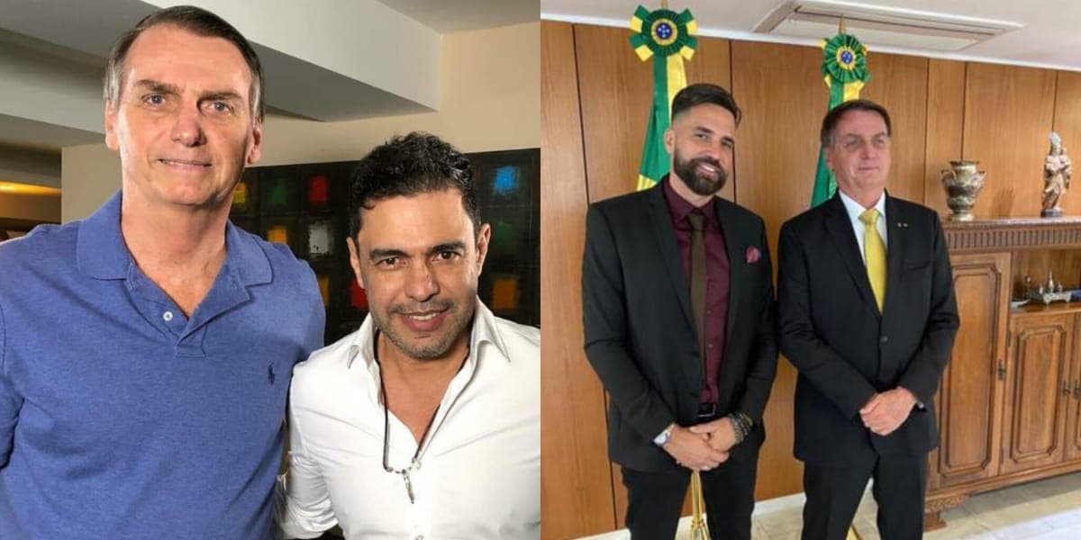 Zezé Di Camargo e Latino declararam apoio ao Jair Bolsonaro nas eleições (Reprodução: Montagem TV Foco) Zezé Di Camargo e Latino declararam apoio ao Jair Bolsonaro nas eleições (Reprodução: Montagem TV Foco)
