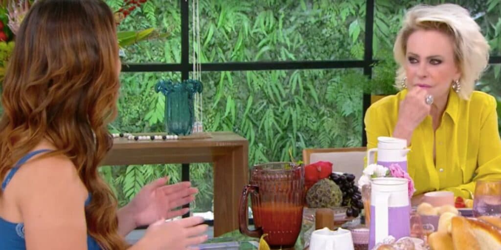 Ana Maria Braga precisa consertar o que Ju Massaoka diz e colunista se constrange: "Deu pra entender?"