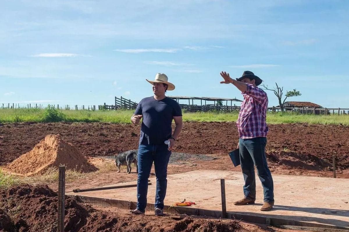 Fazenda de Aleksandro tem 40 mil hectares (Foto: Reprodução) Fazenda de Aleksandro tem 40 mil hectares (Foto: Reprodução)