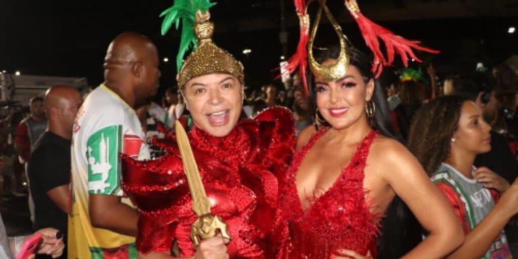 Gardênia Cavalcanti e musas da Grande Rio levam o público à loucura no último ensaio técnico