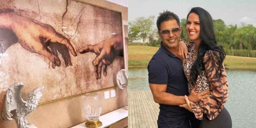 Área gourmet, piscina e luxo absurdo: o triplex que Zezé Di Camargo e Graciele escolheram para viver