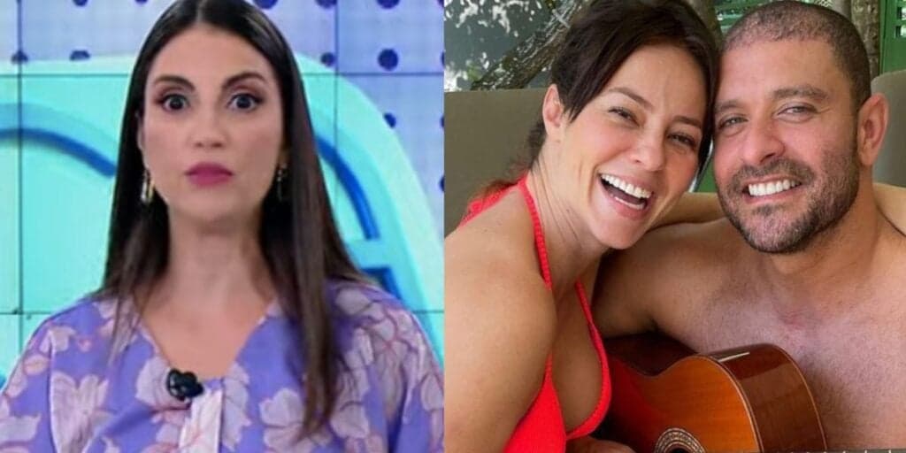 Paolla Oliveira surge no Fofocalizando e deixa Chris surpresa ao falar sobre casamento e gravidez de Diogo