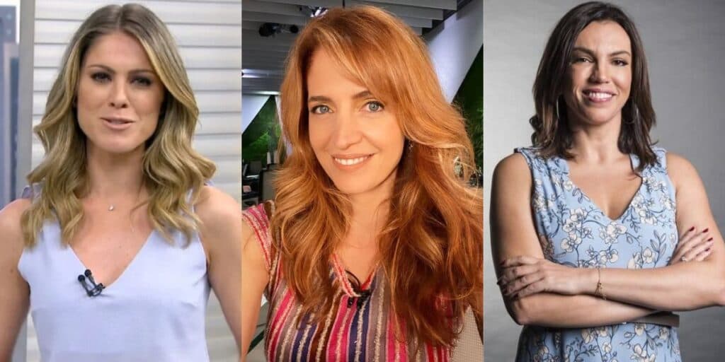 Os amores recatados e "escondidos" da mídia de Poliana Abritta, Jacqueline Brazil e Ana Paula Araújo