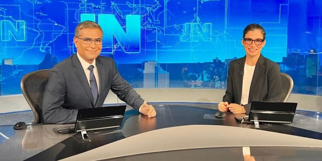 Com Bonner fora, substituto assume JN, dá notícia de tragédia e arrebenta com Renata: Audiências 13/02