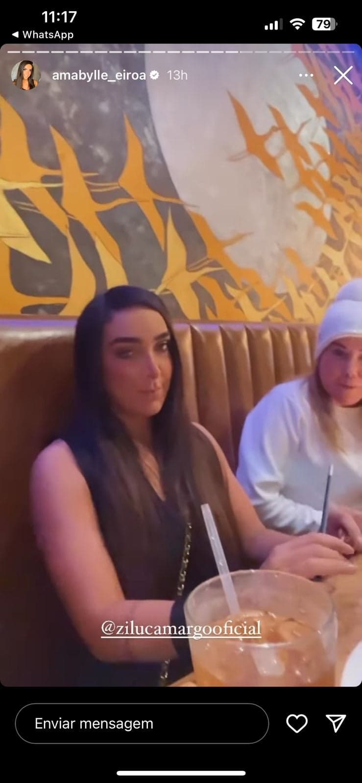 Sogra de Igor Camargo revela que Zilu ligou para sua filha para poder celebrar aniversário dela em um restaurante (Foto: Reprodução / Instagram) Sogra de Igor Camargo revela que Zilu ligou para sua filha para poder celebrar aniversário dela em um restaurante (Foto: Reprodução / Instagram)