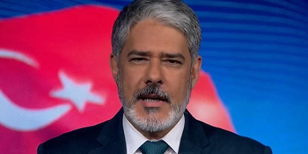 Há mais de 20 anos no Jornal Nacional, William Bonner recebe salário astronômico da Globo