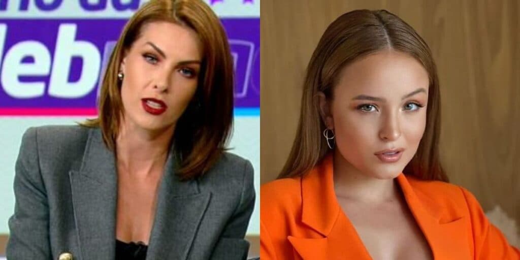 Ana Hickmann se desespera com o que vê Larissa Manoela fazendo e assume na Record: "Medo só de ver"