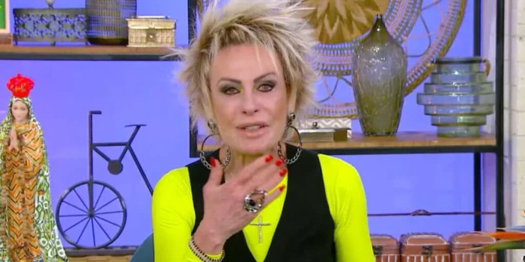 Ana Maria choca ao imitar funcionário e expressão de poucos amigos vai ao ar: "Fica quieto aí"
