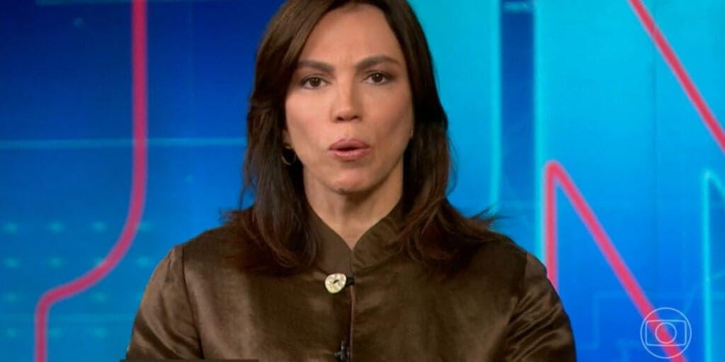 Ana Paula Araújo invade o Jornal Nacional e confirma notícia sobre morte de famoso: "O país perde''