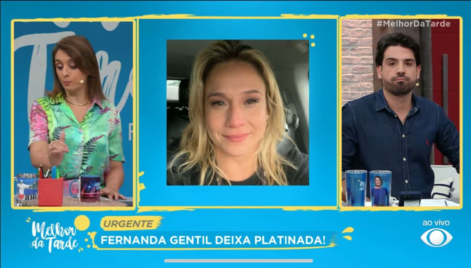 Catia Fonseca fala de demissão de Global, e diz o que pensa de programa da emissora - Foto Reprodução Band Catia Fonseca fala de demissão de Global, e diz o que pensa de programa da emissora - Foto Reprodução Band