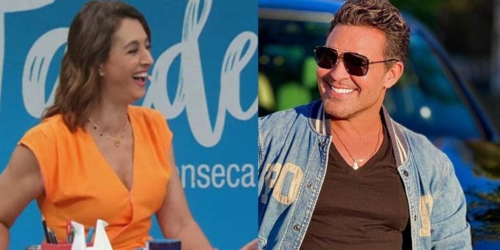Catia Fonseca pega Eduardo Costa de surpresa na Band e faz sertanejo entregar intimidade: "Mais de 10"