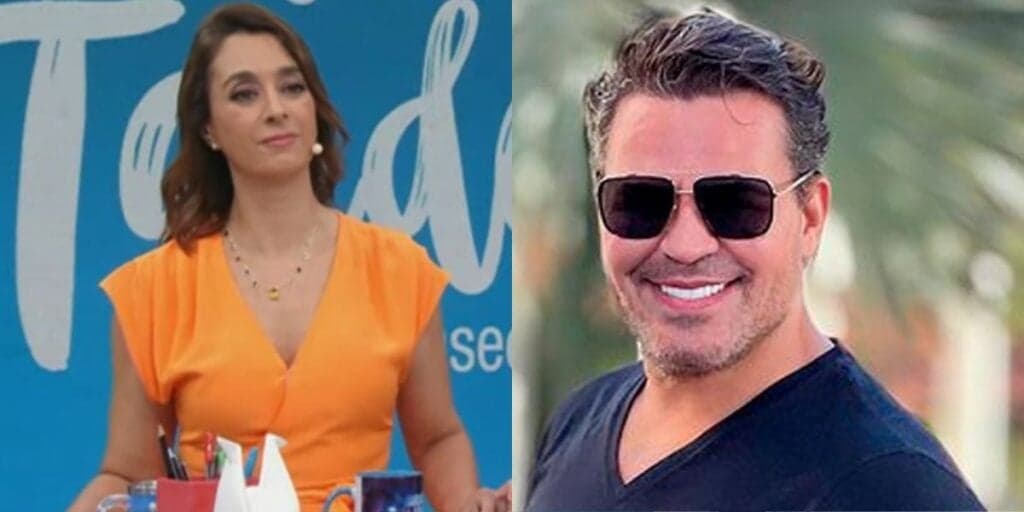 Catia Fonseca entrega o que colunista se deparou com Eduardo Costa fazendo em camarim da Band: "Arrepiada"