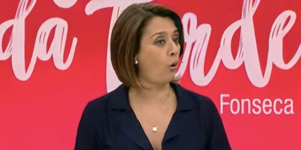 Catia Fonseca arranca de colunista da Band encontro de globais divorciados: "Você disse que ia falar"