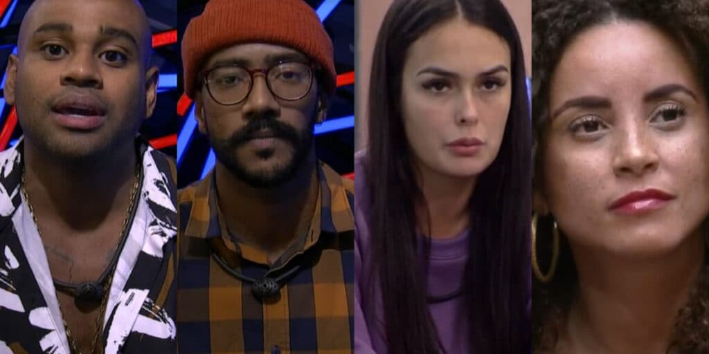 Enquete BBB23 - Cezar, Domitila, Larissa, Ricardo estão no paredão; vote em quem você quer que saia!
