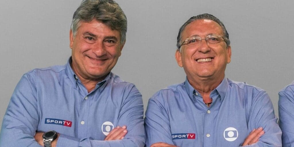 Demitidos da Globo, Galvão surge na Record e se une a Cleber Machado em reviravolta em novo canal