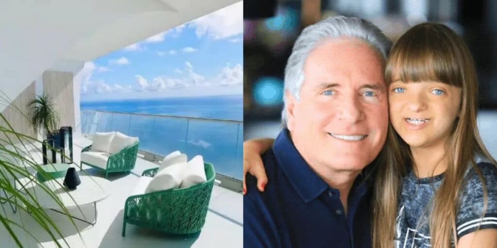 Sala de jantar, fachada de vidro e sofá luxuoso: o imóvel onde Roberto Justus e Rafinha passam temporada