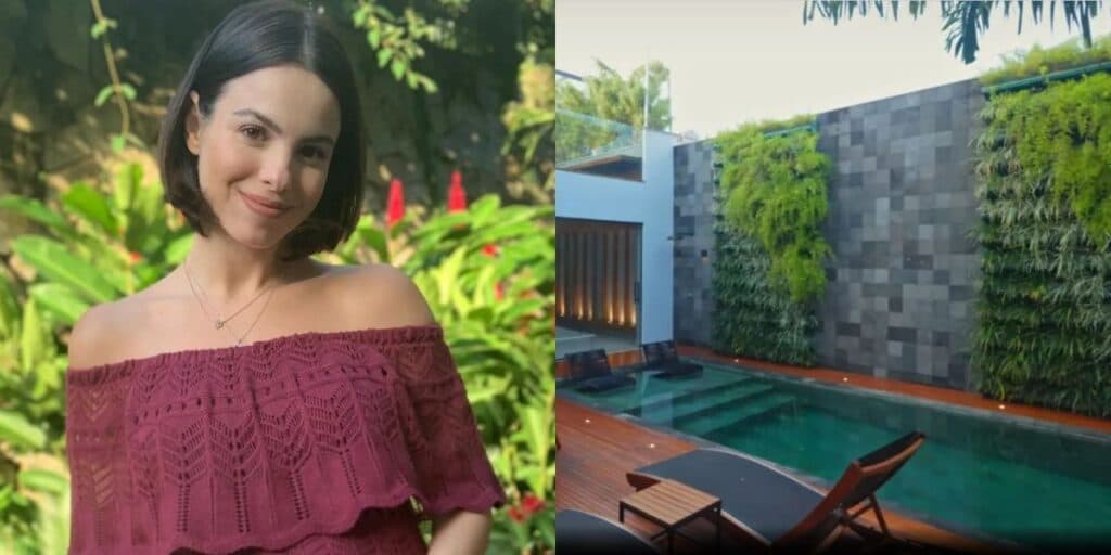 Piscina infinita, sauna e hidro: A mansão milionária que Sthefany Brito está se desfazendo por R$15 mi