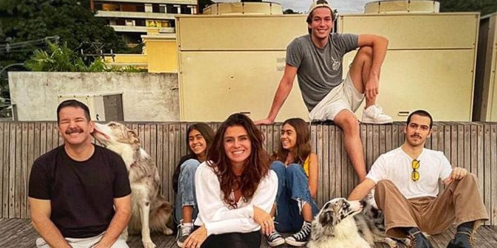 Filho de Murilo Benício e Gio Antonelli surge em vídeo raro com o pai e confessa: "Vocês sabem que eu sou"