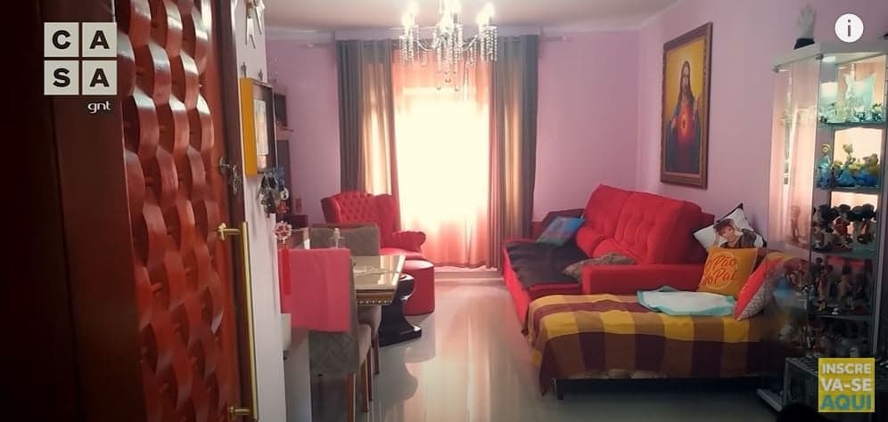 Nany People em seu apartamento em São Paulo - Foto Reprodução Casa GNT Nany People em seu apartamento em São Paulo - Foto Reprodução Casa GNT