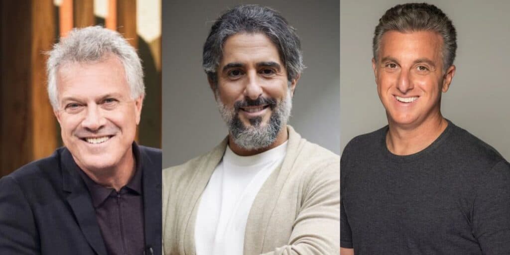 Bial, Mion e Huck: valor que apresentadores têm na conta bancária é difícil de conseguir acreditar